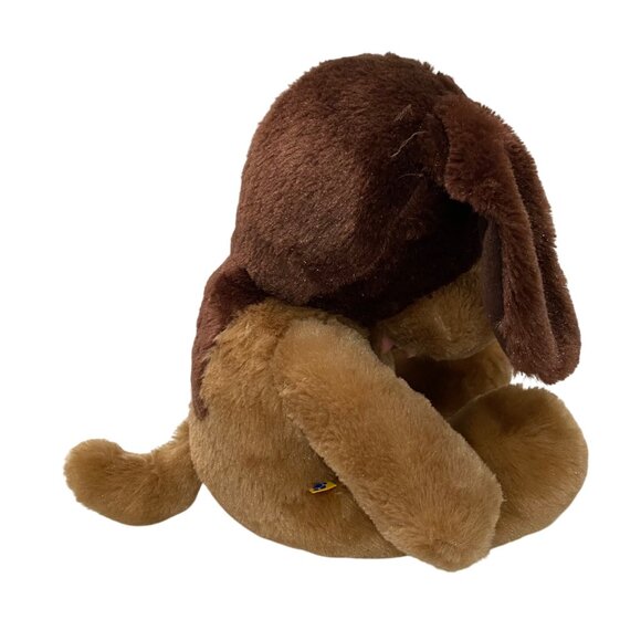Build a Bear Plush Dog 11" Brown Lot of 2 Puppy Hound Blep Super Soft Stuffed - Picture 9 of 11